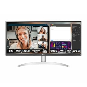 Monitor LG UltraWide™ - Tela IPS de 29", 21:9, USB-C, 7Wx2 MaxxAudio®, sRGB 99%, 100Hz - 29WQ600B
