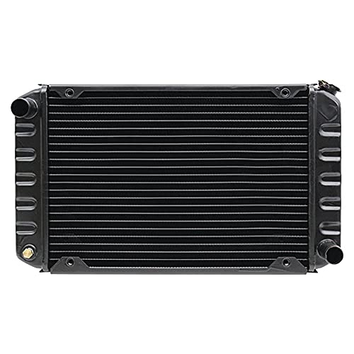 Complete Tractor 1406-6359 Radiator Compatible with/Replacement for John Deere 3375 Skid Steer 375 Skid Steer F925 Riding Mower F932 Riding Mower F935 Riding Mower AM103228 AM130325