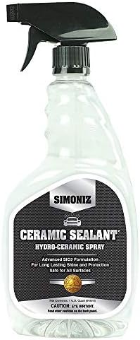 Simoniz Ceramic Sealant - Ceramic Spray Coating - Ceramic Coating for Cars, Boats, RVs, Motorcycles - 32oz