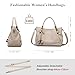 Imagen de HUA ANGEL Bolso Tote Mujer con Bandolera Elegante y Práctico Bolso de Mano y Hombre Desmontable