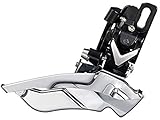 Amazon Ammaco Microshift FD-M852 Bike Front Derailleur Mech 2 x 10 Speed 40/28T - 36/26T MTB Dual Pull Silver #ad