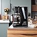 Proctor Silex FrontFill Drip Coffee Maker, Digital & Programmable, 12 Cup Glass Carafe, Black and Silver (43685PS)