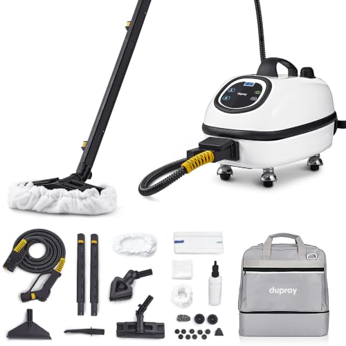 Dupray Tosca Commercial Steam Cleaner with Bag, Made in Italy, 26 Tools