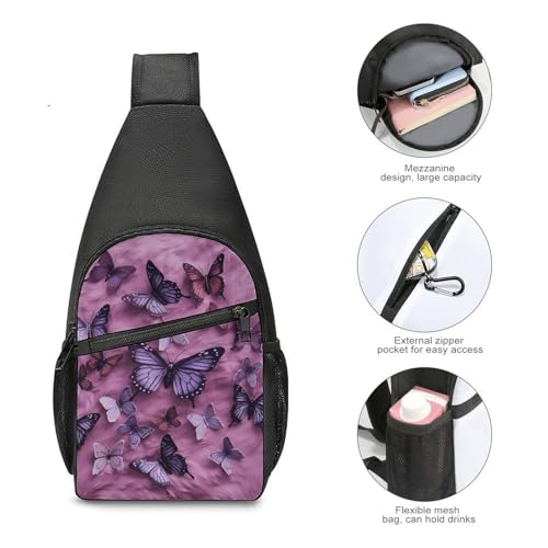 Bolso bandolera ligero estilo animales para senderismo miniatura 5
