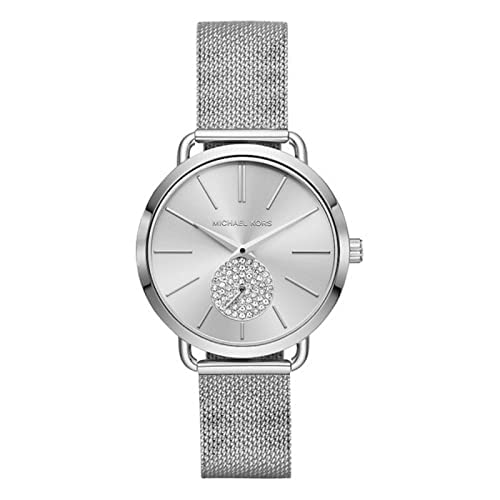 Michael Kors Women's Portia Stainless Steel Analog-Quartz Watch With Stainless-Steel Strap, Gold, 16 (Model: Mk3844) #TOP4