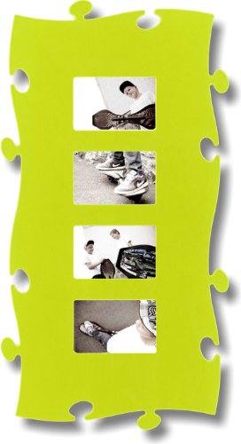 Preisvergleich Produktbild Puzzle Rahmen, 4 mal 10x15cm - apfelgrün