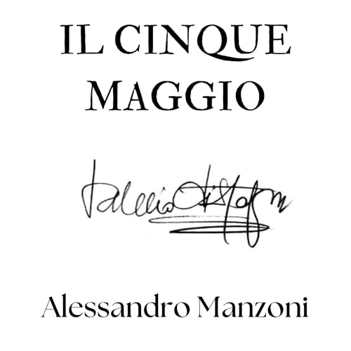Page de couverture de Il cinque maggio