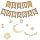 Wooden Burlap Eid Banner & Hanging Ornament