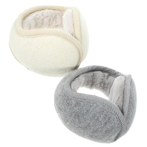2pcs Plush Earmuffs for Girls Warm Ear Covers for Soft and Comfortable Ear for Outdoor Activities Birthday
