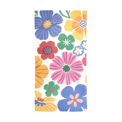 Scarf for Women Lightweight Pastel Flower Design Fashion Pashmina Stylish Shawls2