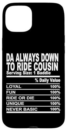 Da always down to ride cousin facts cousins �����Y ���f�B�[�X �X�}�z�P�[�X iPhone 15 Plus �p