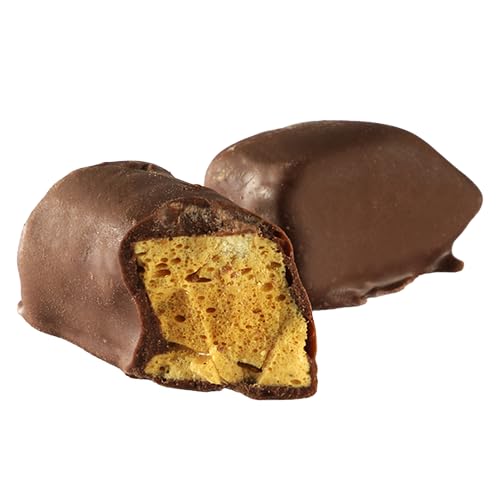 All City Candy Milk Chocolate Sponge, Crunchy Airy Confections with Molasses Flavor, Complimentary...
