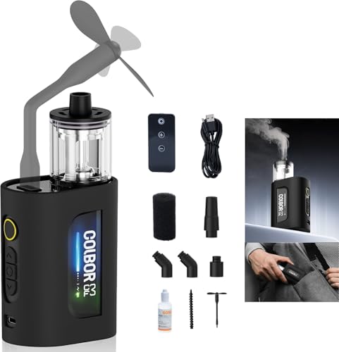 COLBOR CF3 Mini Fog Machine Portable Handheld Smoke Machine for Photography with...