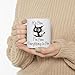 Chabemma I'm Fine Everything is Fine Funny Coffee Mug, Funny Sarcastic Mug, Funny Cat Gifts For Cat Lover Coffee Mug, Cute Cat Funny Gift for Friend Coworker Family Animal Lover on Birthday Christmas