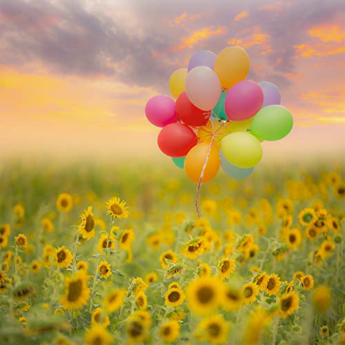 Image of Yellow Balloons 110Pcs, 5 Inch Small Yellow Latex Party Balloons, Mini Thick Yellow Balloons for Birthday Wedding Baby Shower Decorations.