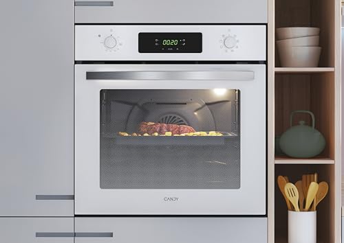 Miniatura 2 de Candy Idea Fidc B625 L, Horno Multifunción, 70l, 2 Bandejas Y 1 Rejilla, Ventilador Radial, Limpieza Aquactiva, Convección Ventilador, 8 Funciones, Mandos Push Pull, Puerta Doble Cristal, Blanco