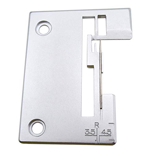 KUNPENG - 1piezas # 550443-452 PLACA DE AGUJA ajusta para SINGER SERGER 14SH654, 14U544, 14U554,14U554