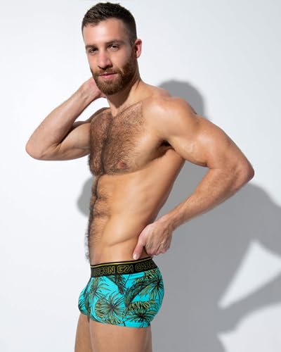 Bóxers ajustados hombre GARÇON Palms Trunk con un moderno estampado tropical de palmeras 6