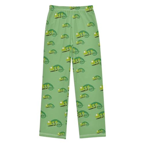 Chameleons Boys Long Pants Soft Trousers Elastic Waist Kids Lounge Bottoms with Pockets S-XL