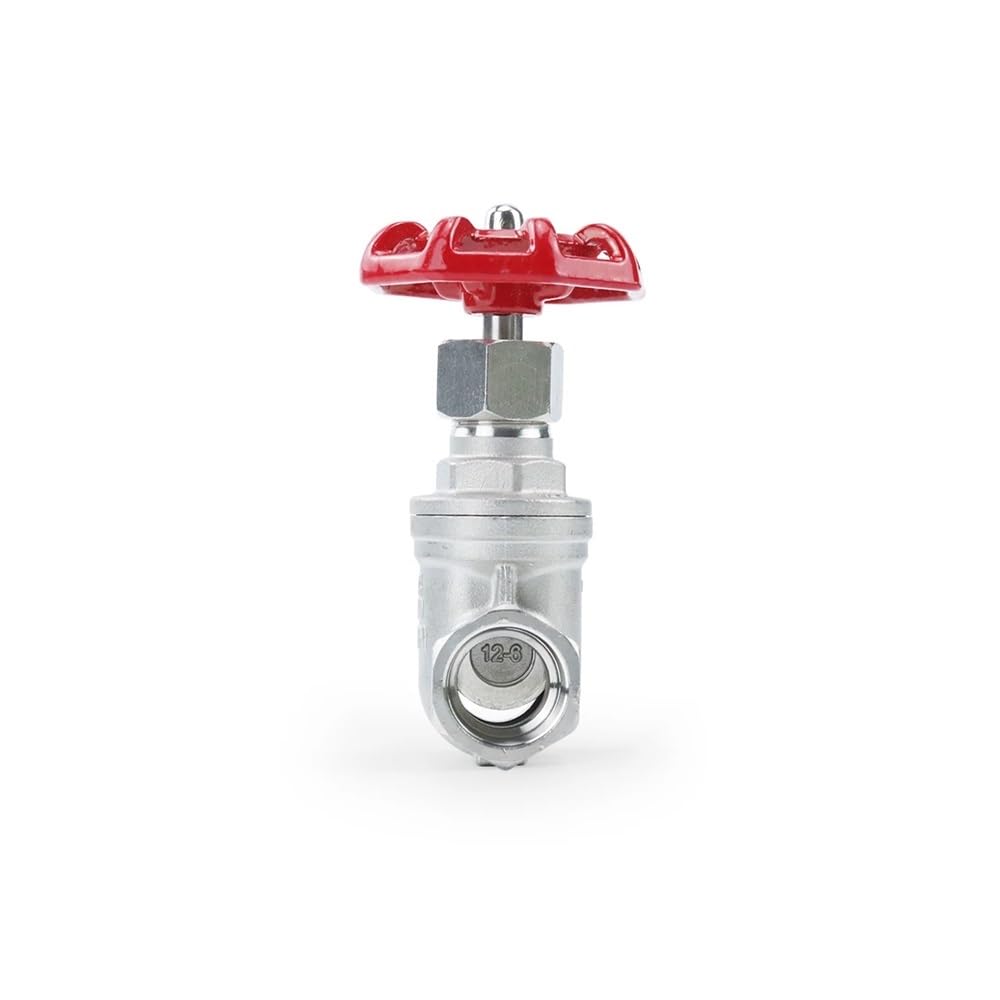 1/2" 3/4" 1" 2" Female Thread Stainless Steel SS304 Gate Valve DN15 DN20 DN25 DN32 DN40 DN50 Straight through Gate Valve 1.6Mpa(DN32)