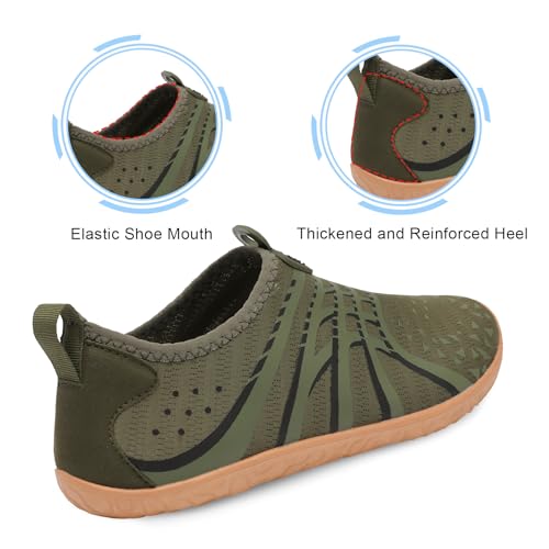 Image of Spesoul Womens and Mens Water Shoes Breathable Quick Dry Soft Barefoot Aqua Socks for Hiking Swim Beach Surf Yoga Sport
