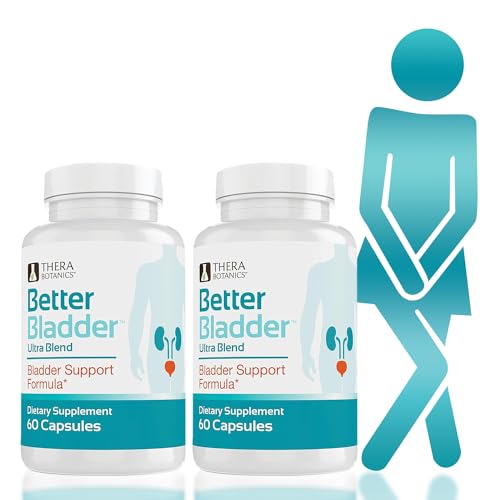 Image of Better Bladder Ultra Control Supplement for Women & Men - Bladder Support Supplement Enhanced with Vitamin D3 to Help Reduce Urinary Leaks, Frequency & Urgency - 120 Count (2 Bottles)