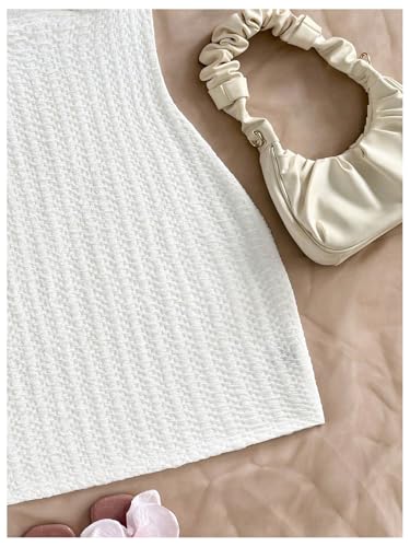 MakeMeChic Women's Strapless Dress Starfish Metal Sleeveless Bodycon Tube Mini Dresses4