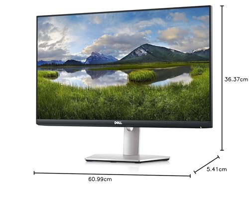 Dell S2721HS 27 Inch Full HD 1920 x 1080 AMD FreeSync IPS Ultra Thin Bezel Monitor Tilt and Swivel - vue 10