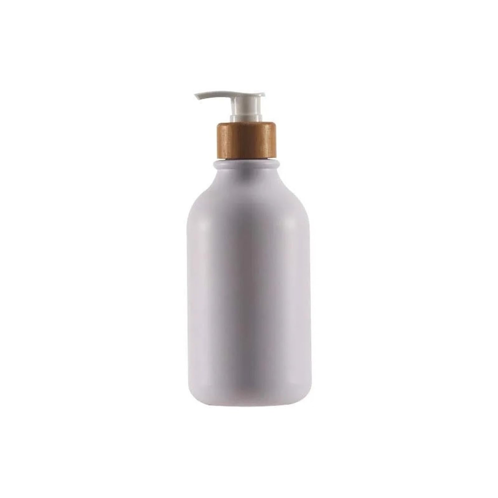 Pump Bottle Dispenser 1PCS 300/500ML Bamboo Pump Dispenser Bathroom Shampoo Dish Soap Bottle Lotion Refillable