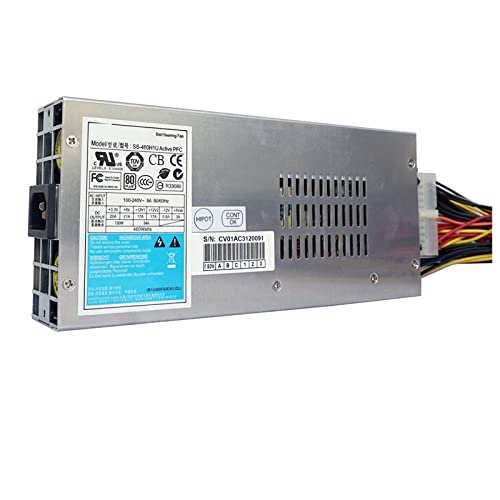 Fuente de poder modular 460W Full 80plus IPC F0 1U miniatura 4