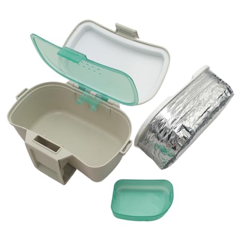 Jiimhte Bait Holder | Waist Portable Insulated Lure Bucket,Fishing Tackle Container - for Aquarium Shrimp Camping Kayak Boat Outdoors Saltwater Freshwater Sports