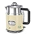 Russell Hobbs Bouilloire 1,7L, Ebullition Rapide, Couvercle Amovible, Design Vintage - Crème 21672-70 Retro
