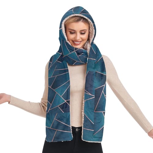Bonnet d'hiver chaud contre le froid écharpe gants intégrés femme