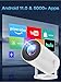 [Integrierte App & Android 11.0] Beamer 2026 Upgraded Mini Projektor tragbar 20000 Lumen 4K unterstützt mit WiFi 6 Bluetooth 5.4 Auto Keystone 180 ° Rotation für Phone/HDMI/TV Stick/USB