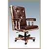 Glacier country upholstered office chair  urban country home decor