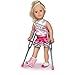 My Life as Crutches and Cast 4 Piece Playset