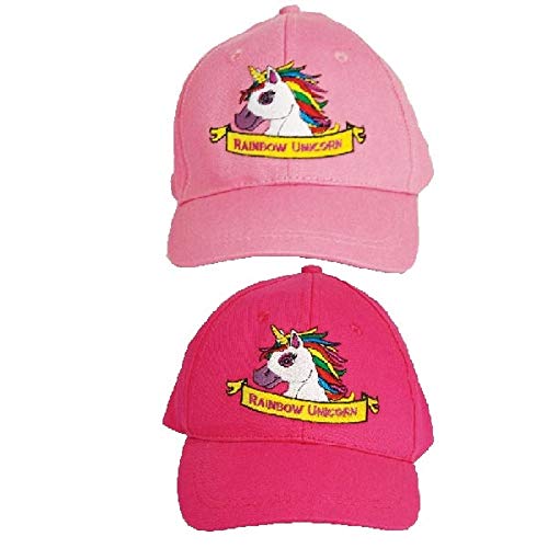 Palgrave Casquette de baseball pour enfant Motif licorne Rose
