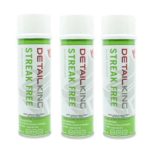 Detail King Streak Free Glass Cleaner (3 Pack)