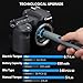 STREBITO Mini Electric Screwdriver Set 155 in 1 Small Powered Screwdriver Cordless, 140 S2 Magnetic Bits, 3 Torque Settings, 650mAh Battery, electronics tool kit for Computer, Laptop, RC, PC, Xbox