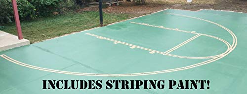 best basketball court stencil kit