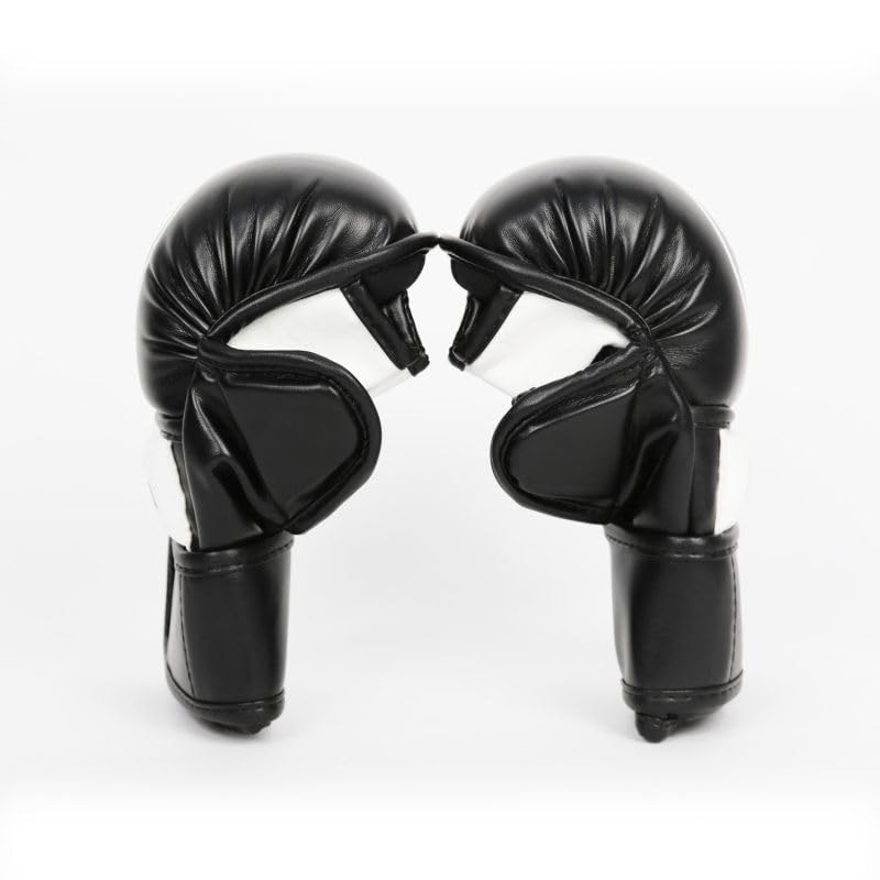Amazon | MAZA［マザ］ MMA パウンドグローブ Ver.2（黒/白）／MMA
