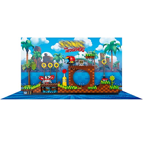 GUDAN Acryl Schaukasten Vitrine für 21331 Sonic The Hedgehog Green Hill Zone, 3mm Perspex Staubbeweis Show Fall Base… – Bild 5
