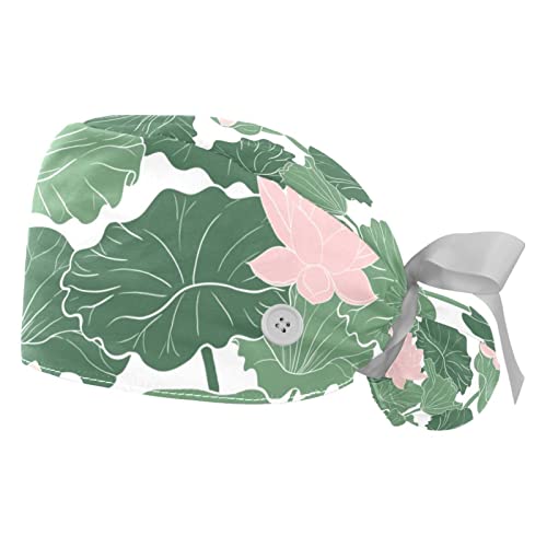 Chapeaux de travail ajustables JDEZ avec bandeau anti-transpiration pour homme et femme lot de 2