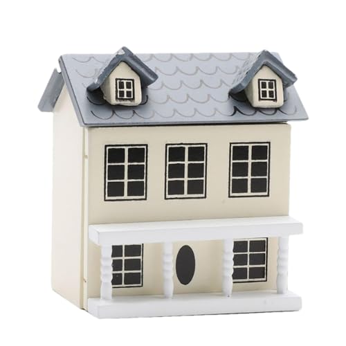 Casas De Muñecas De Madera - Casa De Muñecas, Casa De Muñecas En Miniatura, Kit De Casa De Muñecas En Miniatura De Bricolaje, Kit De Casas Minúsculas, Casa De Sueños De Bricolaje | Casa Del
