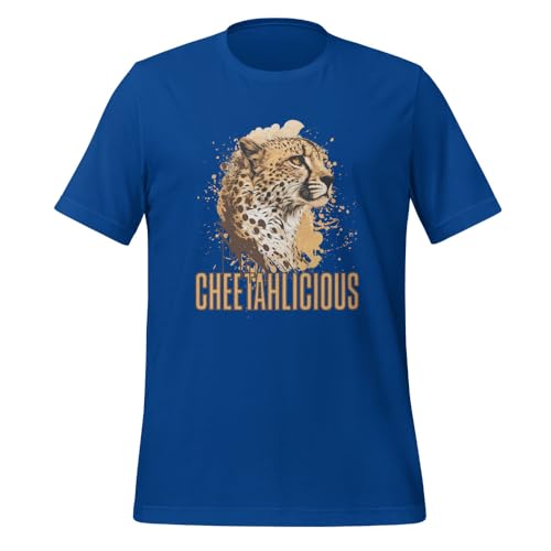 T-shirt cheetah idéal pour vos sorties d'été décontractées et urbaines