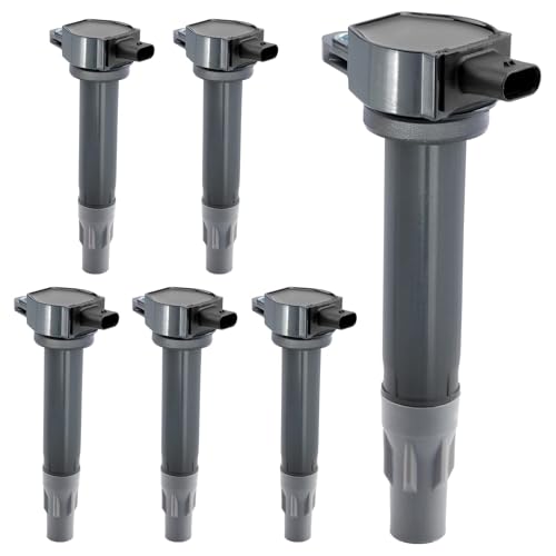 Ignition Coil Packs, Compatible with 2006-2011 Dodge Charger/Challenger/Avenger/Nitro/Caravan, Chrysler Town & Country/300/Sebring & More, Replaces# 4606869ab, 4606869AA, UF502 (6 pcs)