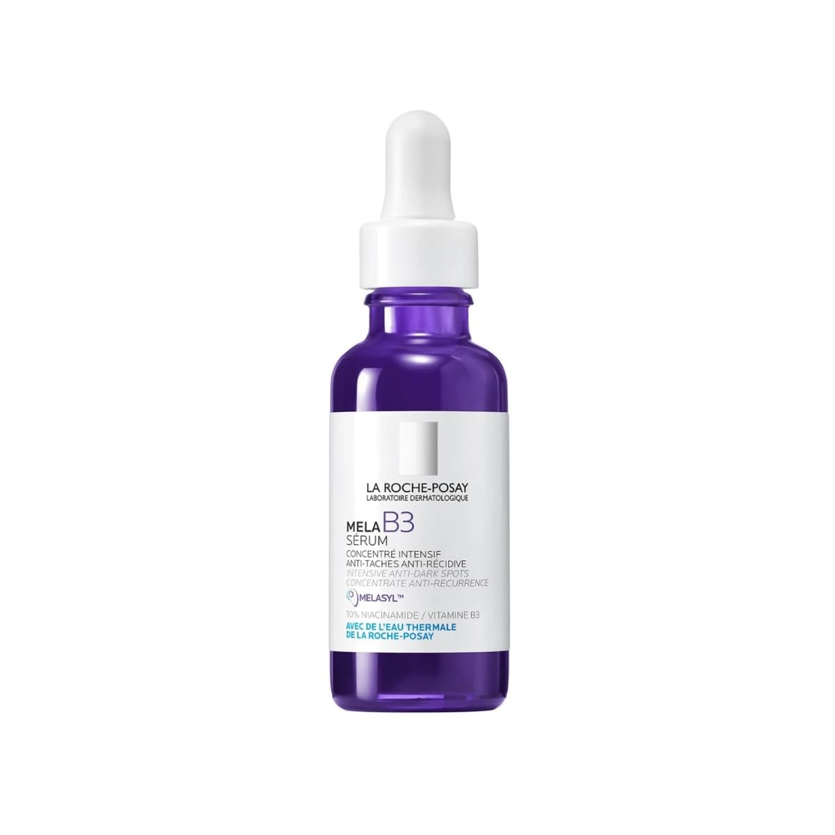 La Roche-PosayMela B3 Serum, Dark Spot Corrector With Anti-Aging Melasyl + 10% Niacinamide, Discoloration Correcting Serum for Sun Spots, Age Spots & Post-Acne Marks