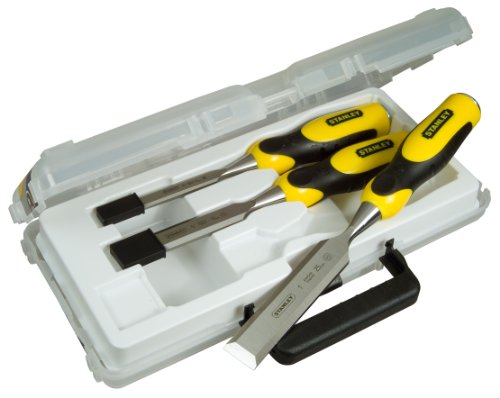 Coffret 3 ciseaux à bois Stanley Dynagrip - vue 4