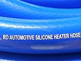 1.5 inch ID x 10 Feet Long Blue Virgin Silicone Heater Hose 38mm 428°F Radiator Coolant Air Hose