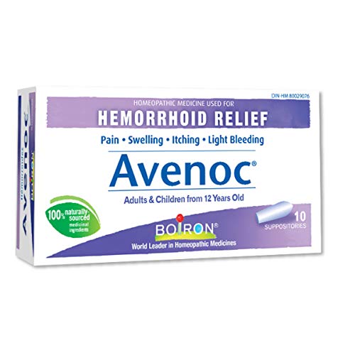 Boiron Hemorrhoids Avenoc Suppositories - 12 Suppositories